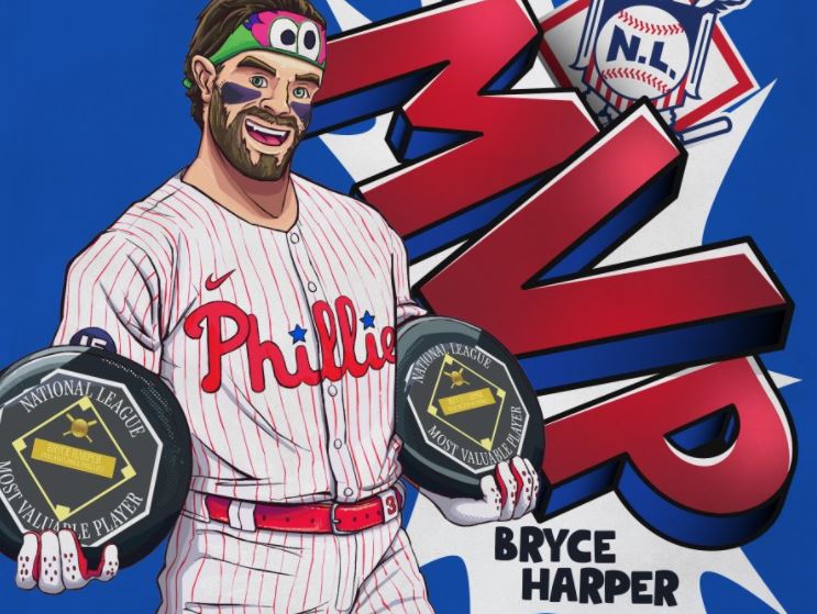 Men's Bryce Harper Philadelphia Phillies St. Patrick's Day Roster