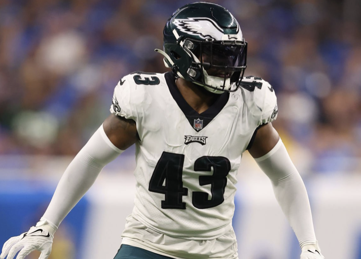 Eagles LB Nakobe Dean out, CB James Bradberry in concussion protocol, National Sports